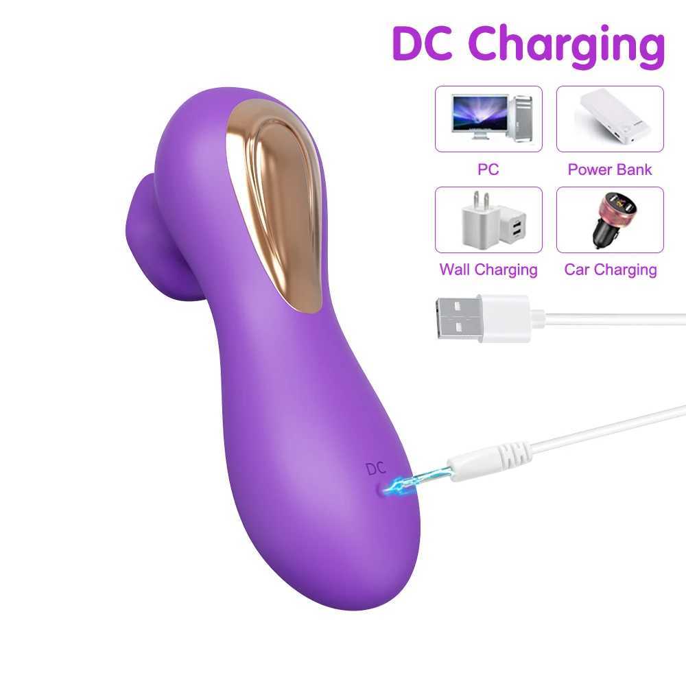 Clit suction cup vibrator sex toy adult female tongue vibration Clitoris stimulation Nipple oral sex Etotic masturbation W250319