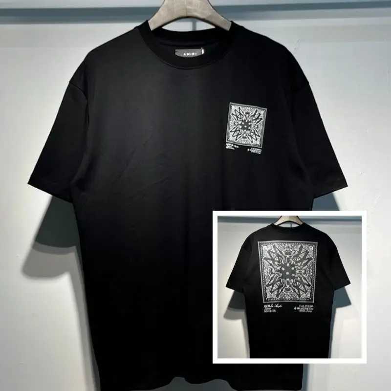 Fashion Luxury Brand T-shirt High Quality Pure Cotton Casual Sports T-shirt Mens Top Womens Top Loose Large Size Top T-shirtT250318