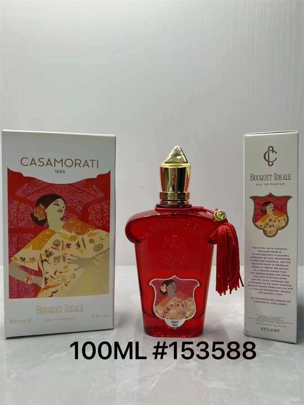 100ml Perfume Mefisto Lira Bouquet Ideale 1888 DAMA BIANCA Fragrance Eau De Parfum Long Lasting Smell Men Woman Fragrance