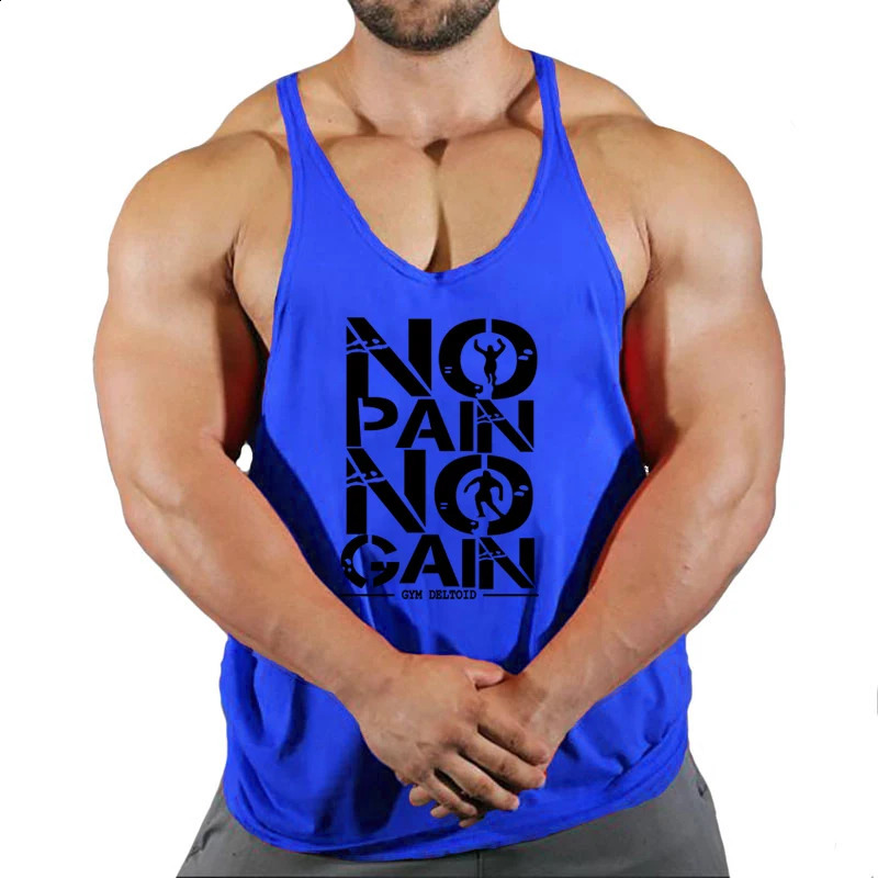 Gym Clothing Mens Bodybuilding Hooded Tank Top Cotton Sleeveless Vest Sweatshirt Fitness Workout Sportswear Tops Male Suspenders 250319