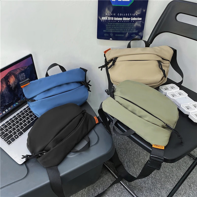 Fashion Waist Bag Unisex Street Hip-hop Fanny Pack Chest Pack High Quality Nylon Belt Bag Female er Shoulder Bags 250314