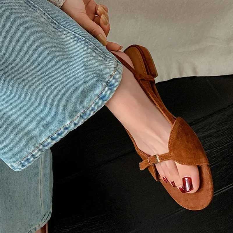New Arrival Bohemian Style Summer Women Sandals Fashion Open Toe Flats Sandal Shoes Ladies Outdoor Beach Vaction Footwear T250318