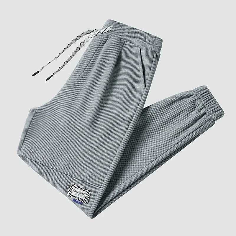 2024 Winter Thick Fleece Jogger Pants Men Stretch Casual Trouser Male Plus Size Sports Loose Comfy Gray Sweatpant Large Big 10XL X250319