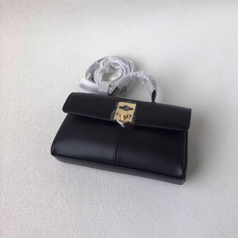 Light Luxury CF Small Stancewallet Handheld Briefcase Classic Cowhide Commuting One Shoulder Crossbody Bag