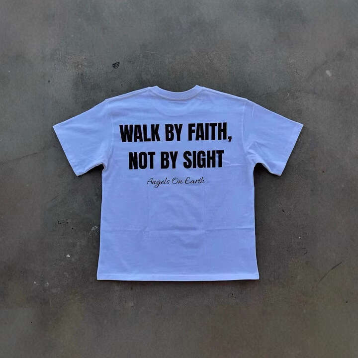 Trendy brand spring/summer unisex trendy American street hip-hop printed casual portrait short sleeved t-shirt
