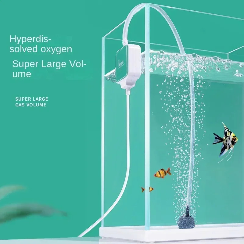 220240V fish tank aquarium oxygen pump ultra quiet air small household micro 250318