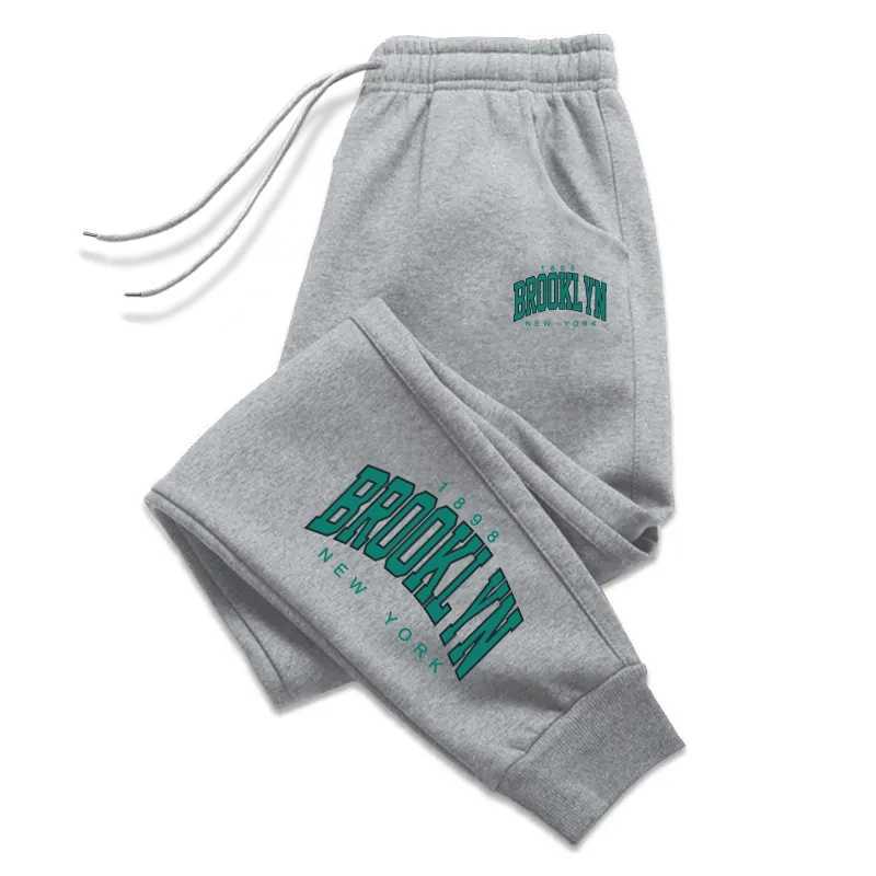 Mens Sweatpants Brooklyn Printing New Jogging Pants High Quality Fashion Casual Tracksuit Trousers Harajuku Sport Streetwear y2k X250319
