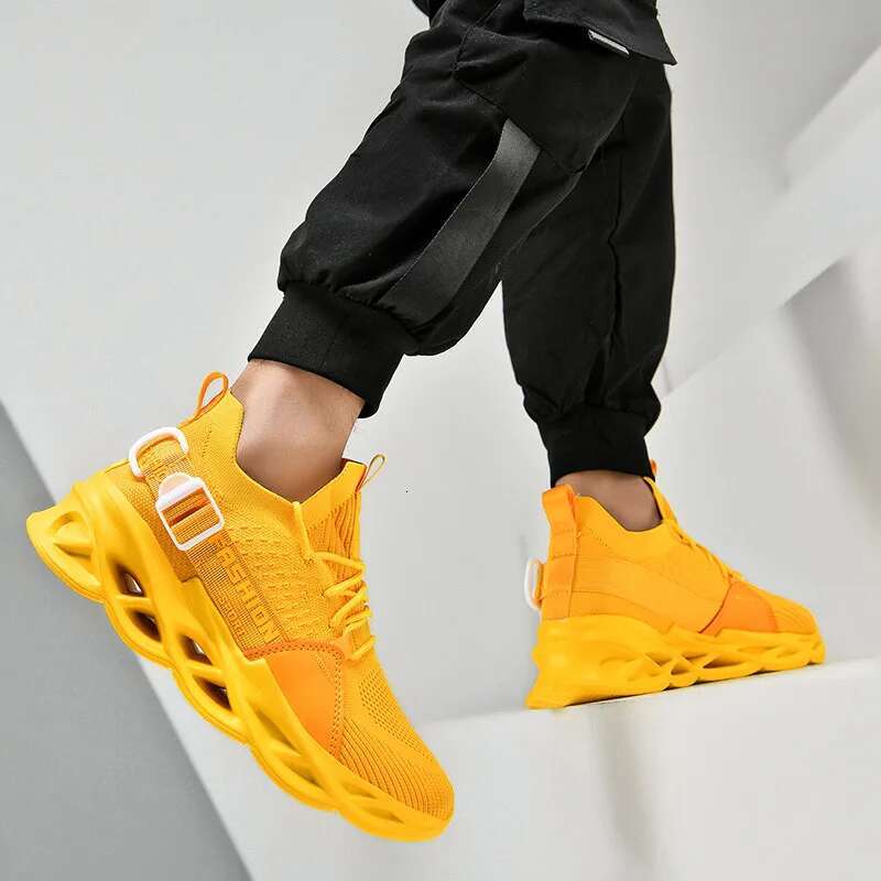 2025 new men's designer fashion blade lace up casual sports shoes trainer breathable lightweight sports shoes suitable for men