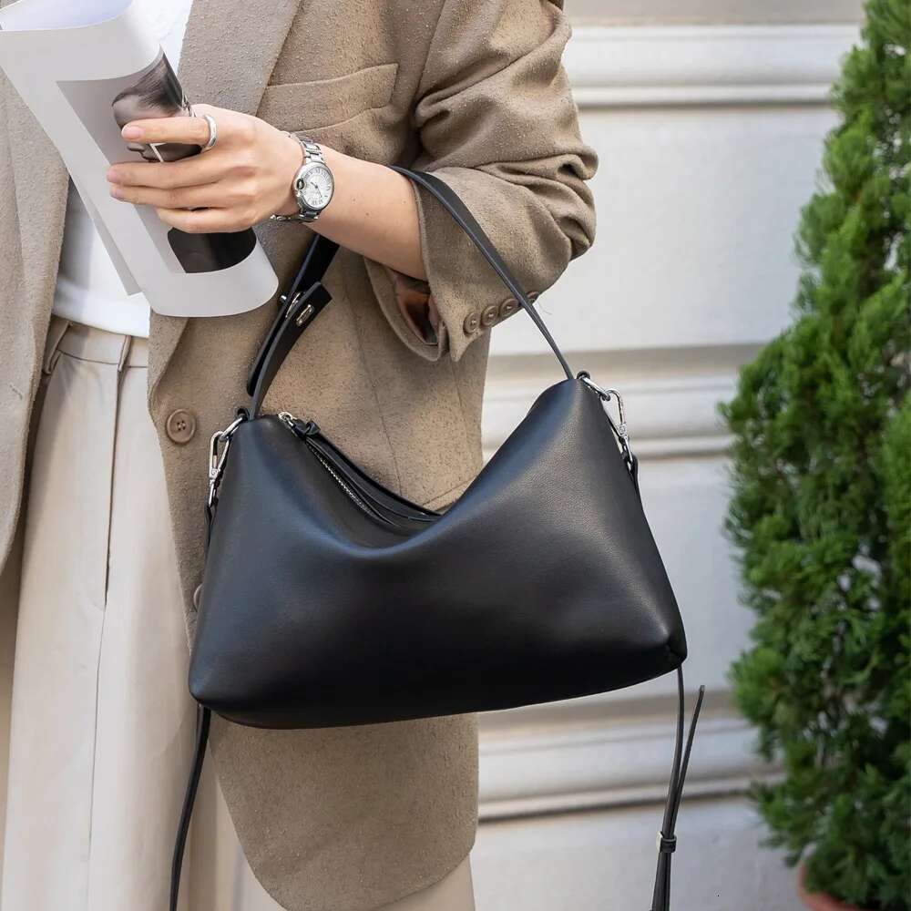 Genuine Leather Fashon Brand Designer Women Shoulder Cross Bags Ladies Good Quality Handbag 2025 New