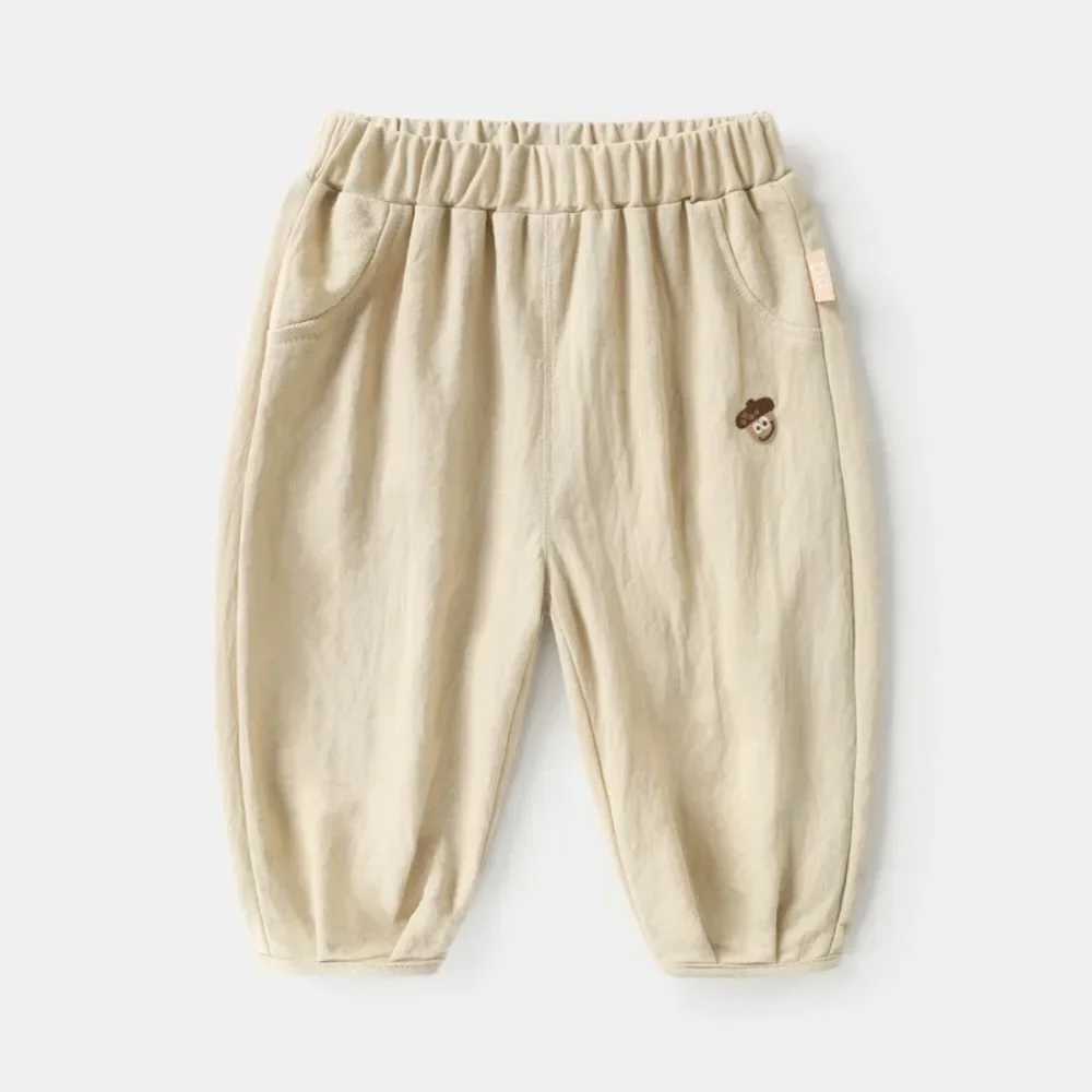Cartoon Cute Comfortable Baby Long Pants Single Hole Silk Mosquito Pants Summer Casual Pants for Boys and Girls for ChildrenT250318