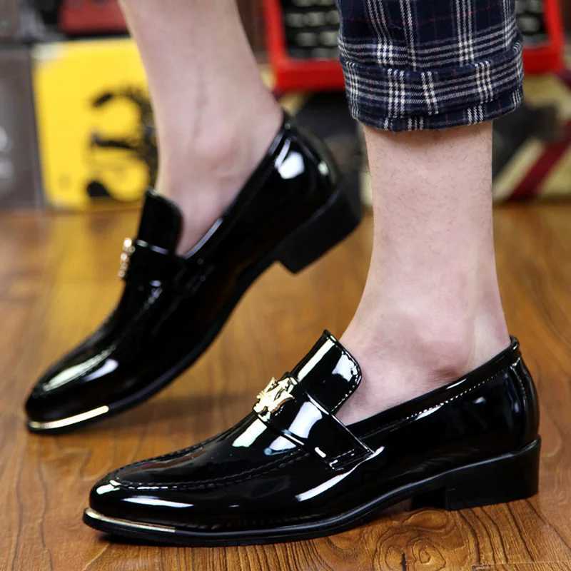 Luxury Italian Dress Shoes for Men Oxford Leather Casual Business Shoes for Men Office Shoes for Men Wedding Formal Shoes 2024XJ250319