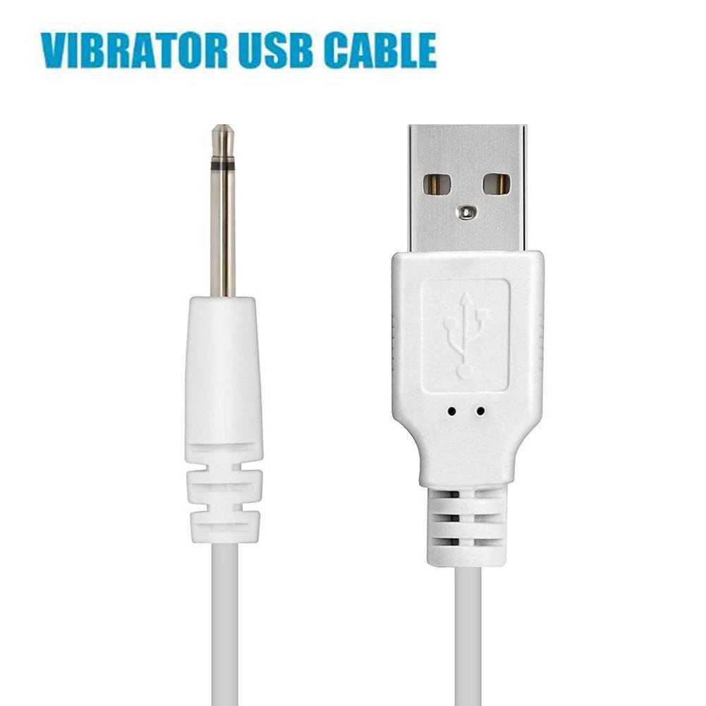 USB DC2.5 vibration charger cable charging cable used for charging adult sex toys female massage accessories universal power supply W250319