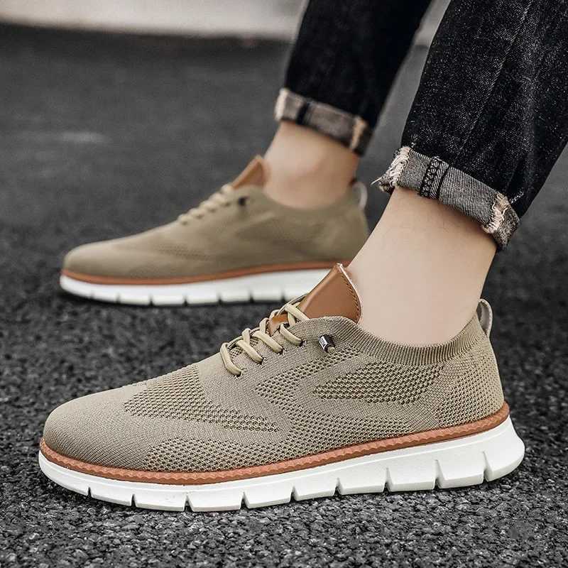 Men Casual Shoes Breeze Stylish Oxfords Fashion Formal Business Urban Shoes for Male Non Slip Dress Sneakers for Party Z250319