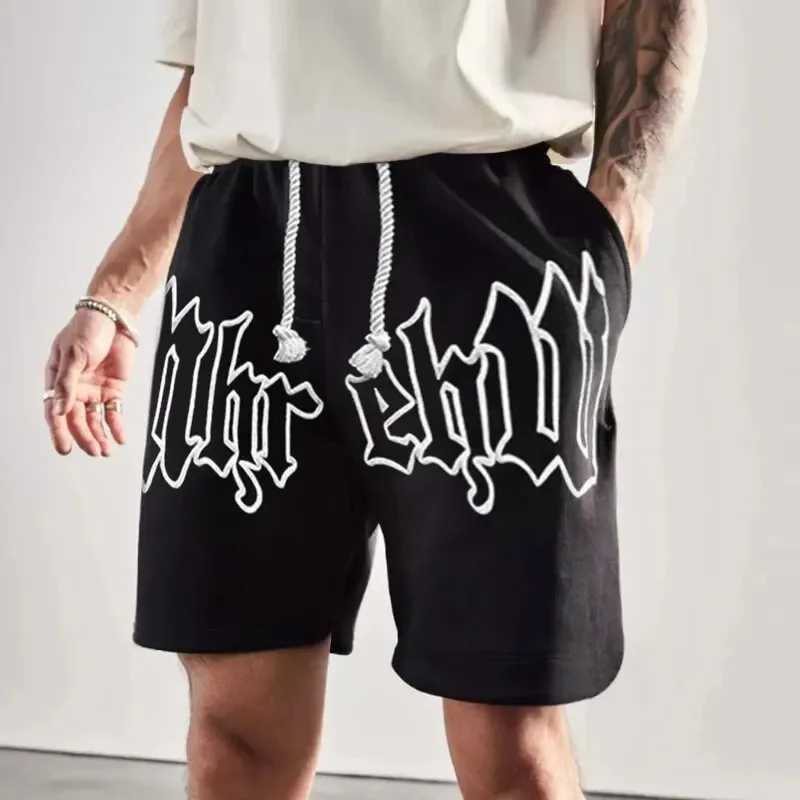 2024 New foam Casual Shorts Mens Summer Americas Fifth Pant Fashion Brand Ins Sports Loose Large Basketball Pants W250319