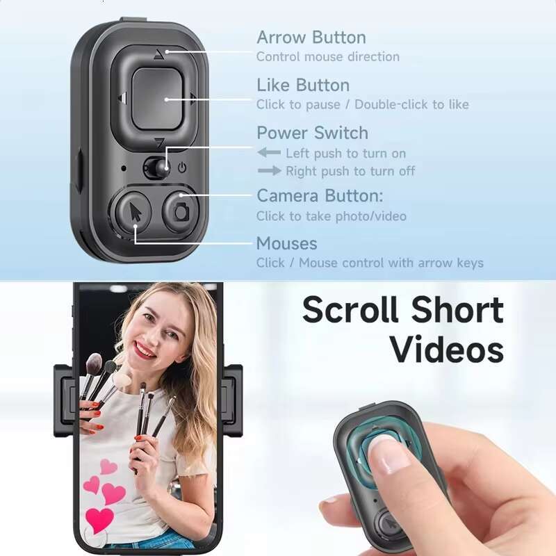 64" Four Legs 360 Degree Smart Automatic Rotation Selfie Stick AI Auto Face Tracking Tripod for TikTok Live Streaming