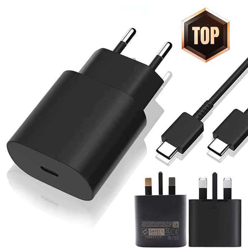 Fast Charging C Adapter EU UK US Plug Block 25w Pd Adaptor EPTA800 USB Charger for Samsung Galaxy S25 S24 S23 Ultra