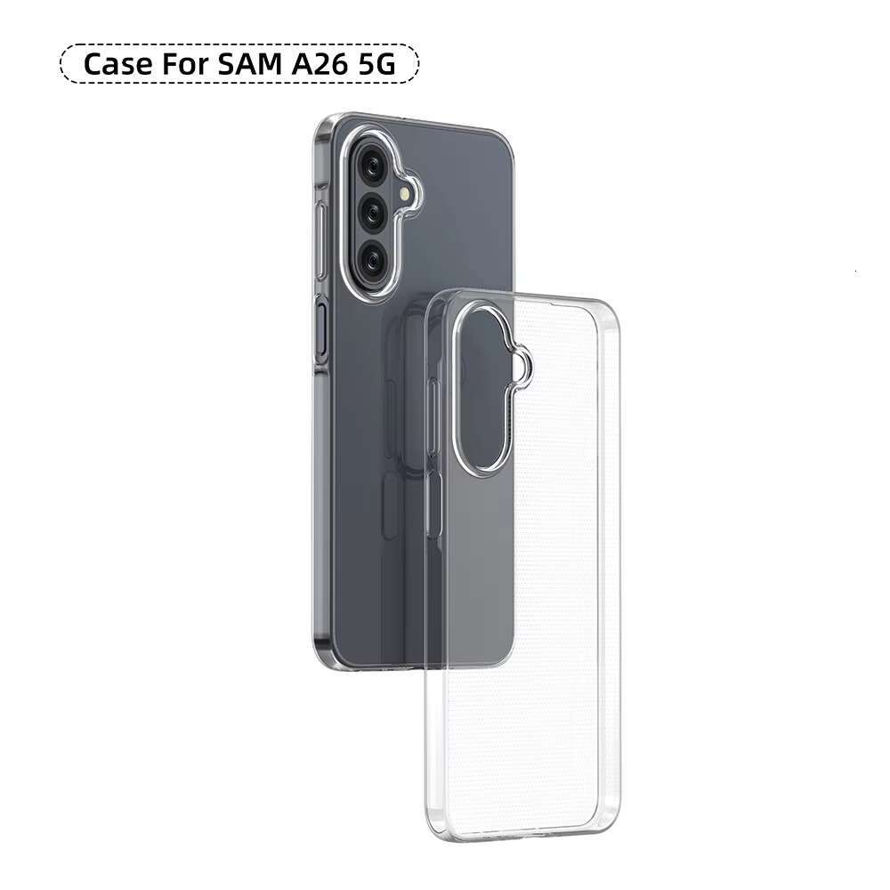 Transparent clear TPU Phone case for Samsung a 56, A36 ,S25 ultra