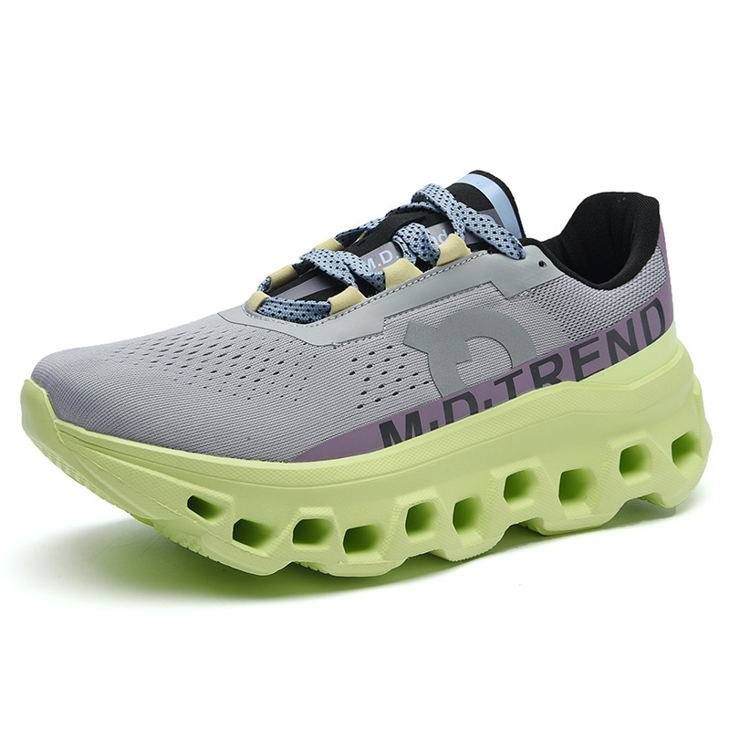 New cross-border outdoor fashion trend cushioned running shoes Walking shoes lightweight breathable comfortable inside 2025