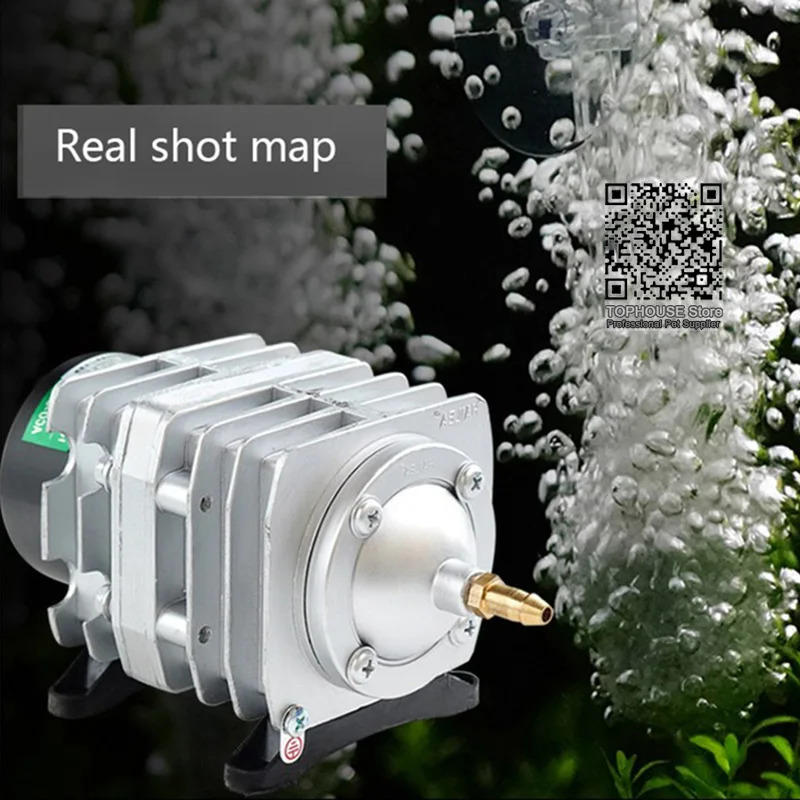 220V Hailea External High Power AC Emagnetic Air Pump Fish Pond Oxygen Compressor for pond Aerator ACO208 308 250318