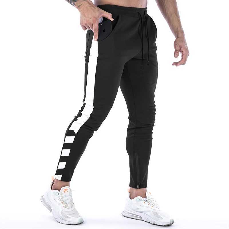 Men Joggers Casual Pants Fitness Men Sportswear Tracksuit Bottoms Skinny Sweatpants Trousers Black Gyms Jogger Track Pants X250319