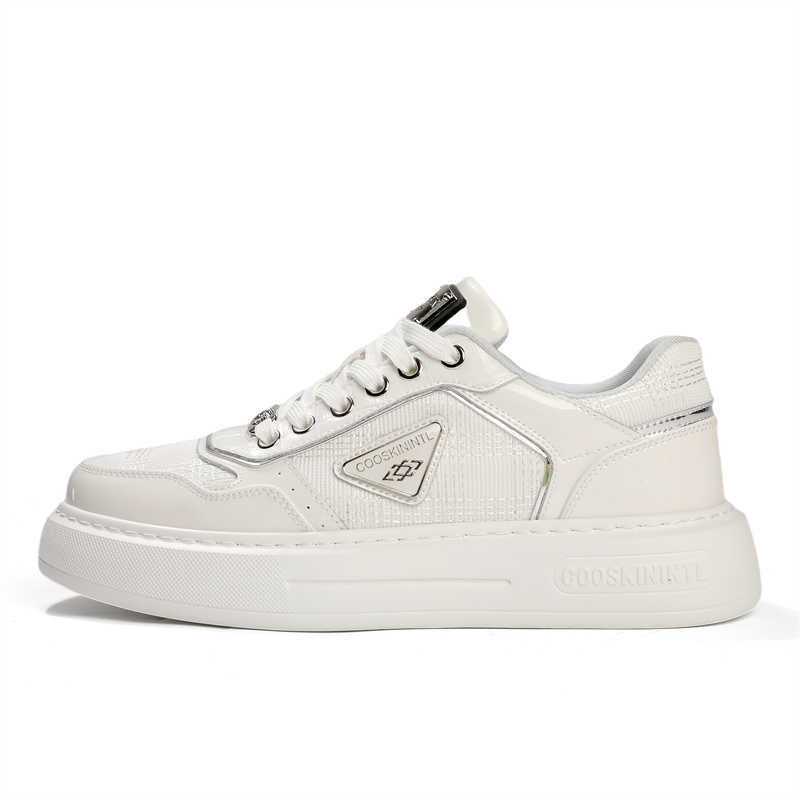 Men Shoes New Breathable Shoes Trendy Versatile White Shoes Athleisure Style Shoes Trendy Board Shoes Beige Free shipping shoes size 38-44
