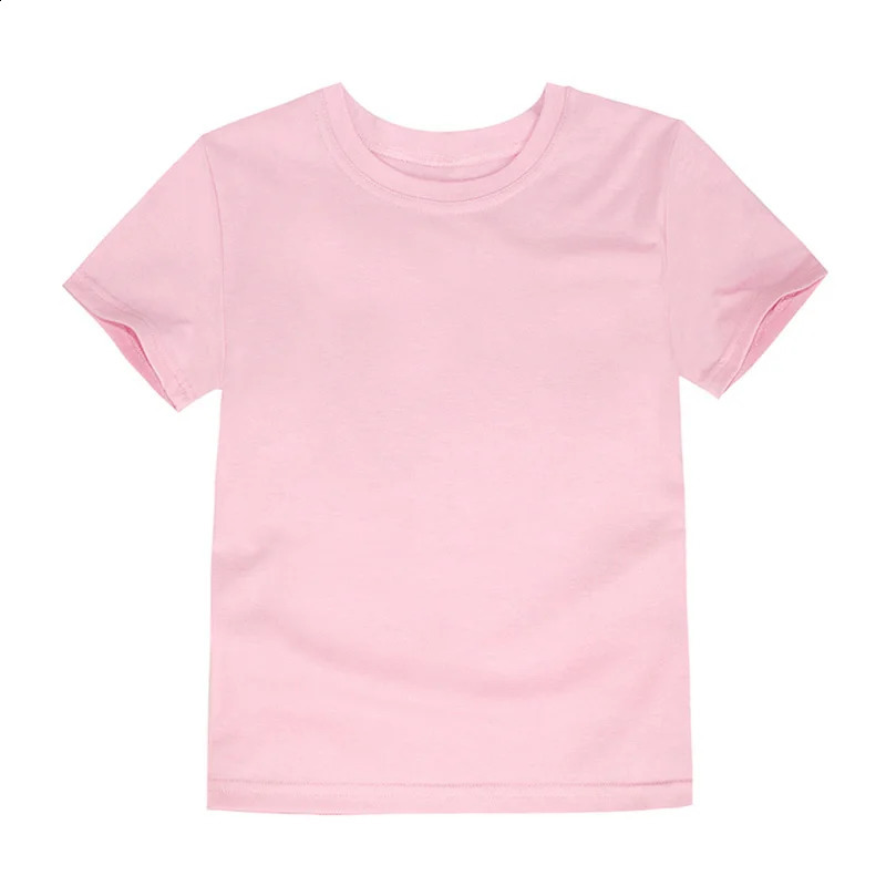 1 3 5 7 9 11 13 year childrens clothing summer boys sports tops teenagers Tshirts girls cotton baby solid color short sleeved shirts 250319