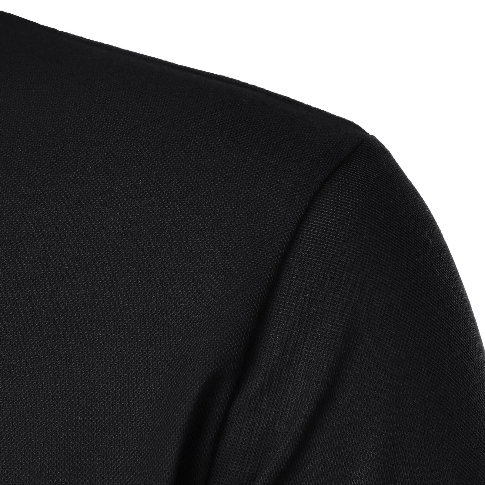Cross border Summer Mens Polo with Polo Collar and Button Up Solid Color Large Casual Sports Polo Shirt 250319