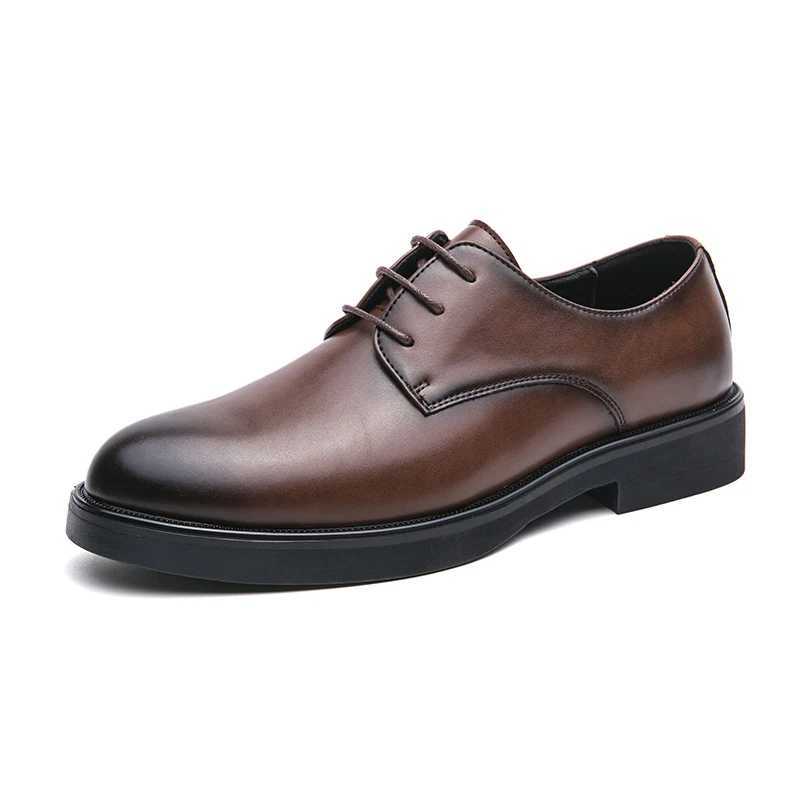 Spring and autumn soft soled comfortable casual shoes for mens outdoor hiking shoes high-end high-quality mens dress shoesXJ250319