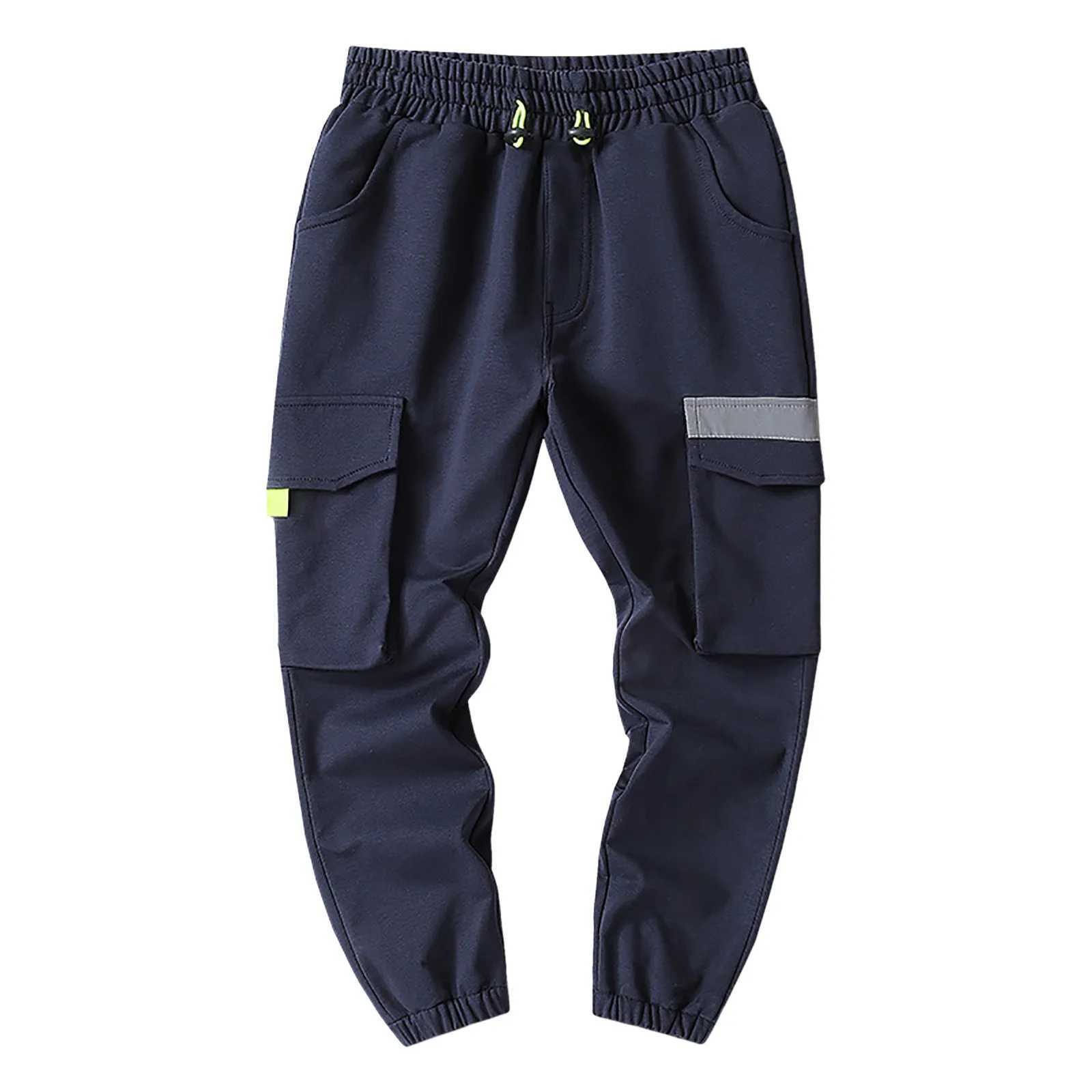 Wool pants for baby boys autumn mid to large size childrens casual sports pants Korean solid color boys baby clothing 12 months oldT250318