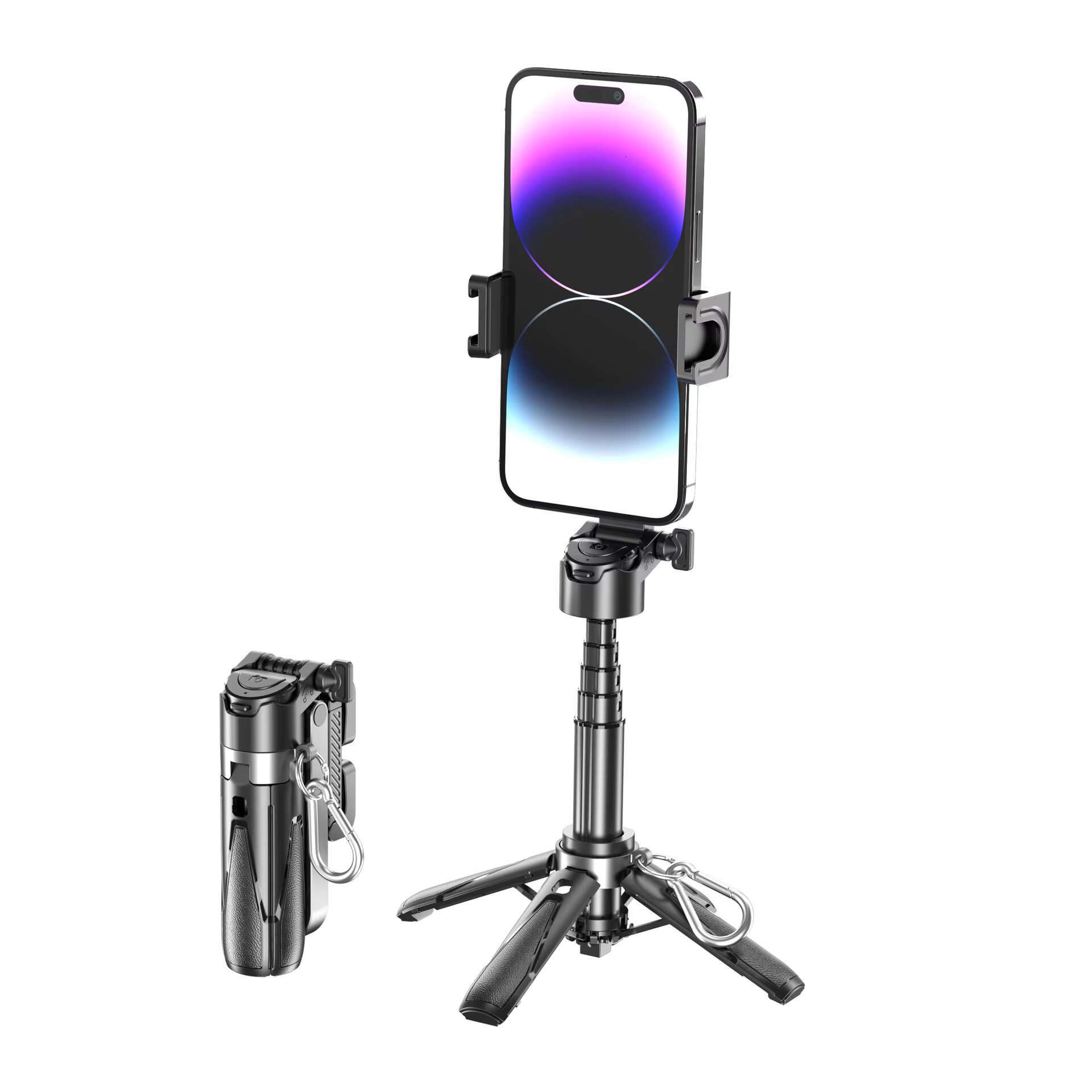 P15Mini Selfie Stick Tripod 3 in 1 Phone Stand With Detachable Remote for Vlog