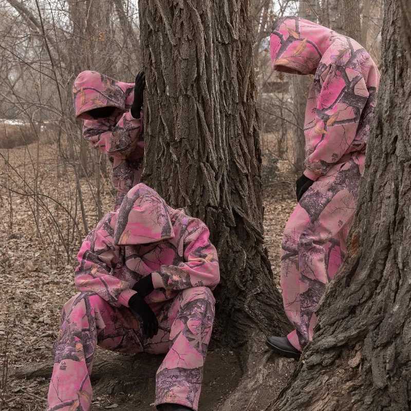Y2K Trendy Sweatpants Pink Camo Printed Pattern Trousers Streetwear Harajuku Retro Camouflage Loose Unisex Straight Leg Pants X250319