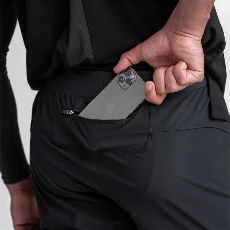 2023 New Mens Cargo Pants Summer Thin Loose Quick-Drying Elastic Leggings Running Training Sweatpants Casual Trend Trousers X250319