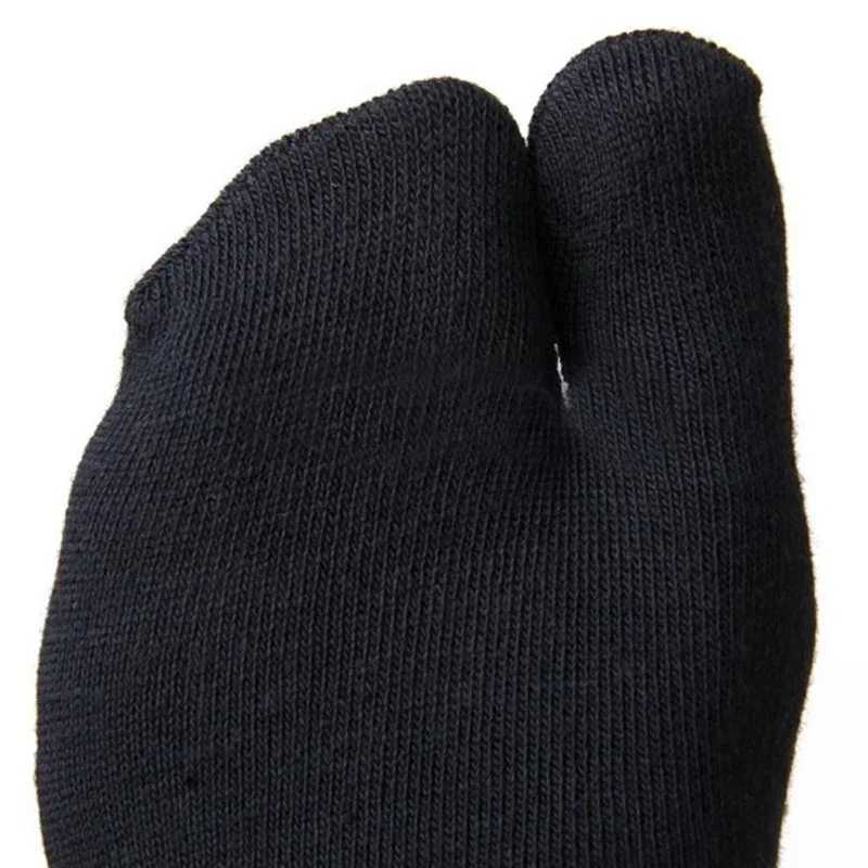 1/3 pair of Japanese style Tabi Toe socks cotton mens bamboo fiber deodorant breathable detachable kimono flip cover two fingers X250319