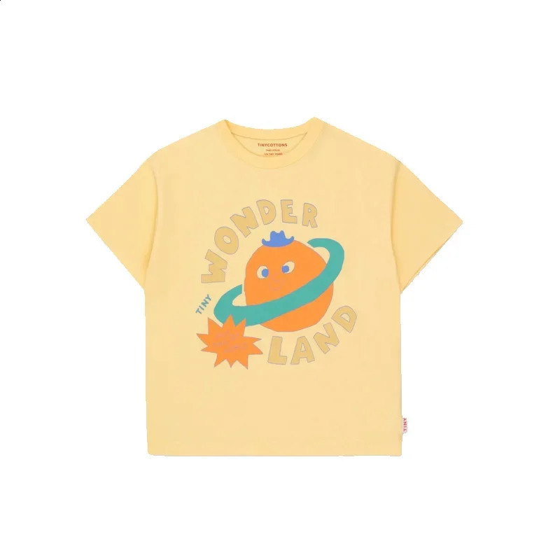 Cartoon Childrens T-shirt Fashion Cotton Boys Tees Summer Short Sleeve Shorts Casual Kawaii Girls T-shirt 2025 Kids Clothes 250319