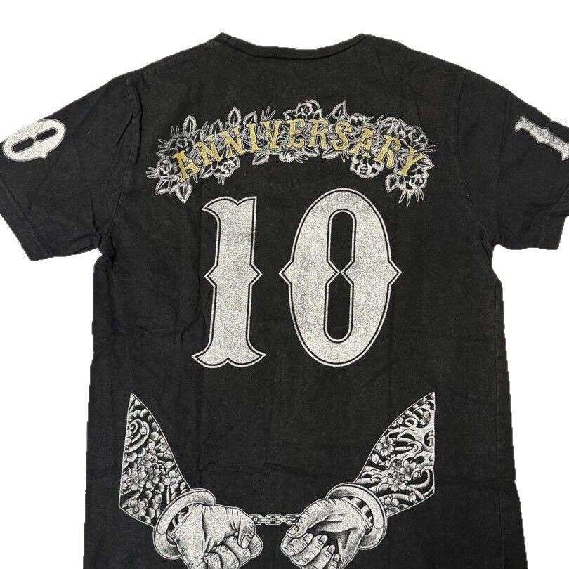 American street hip-hop printed trendy men's and women's casual versatile short sleeved T-shirt