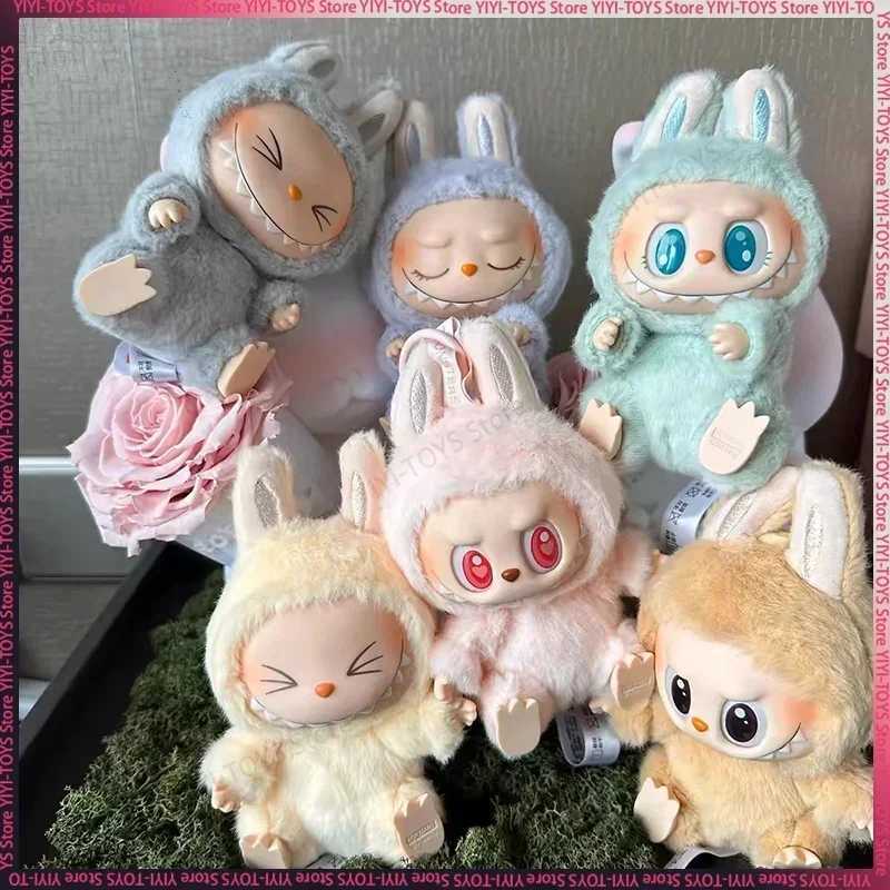 Popmart Labubu 2nd Generation Monster Sitting at Party Vinyl Blind Box Heartbeat Macaron AMP; Ampere Duodo pendant decorationT250318