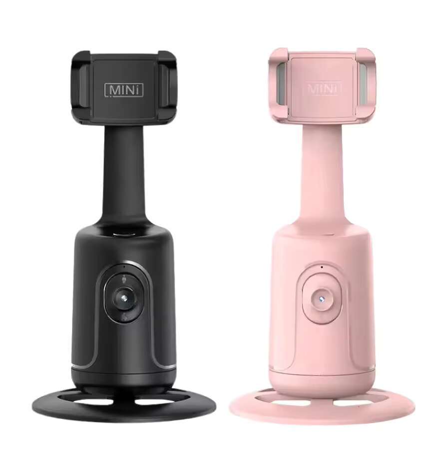Hot Auto Face Tracking Phone Selfie Stick Smart 360degree Rotation Holder AI Follow-Up Video Vlog Live Gimbal Stabilizer Tripod