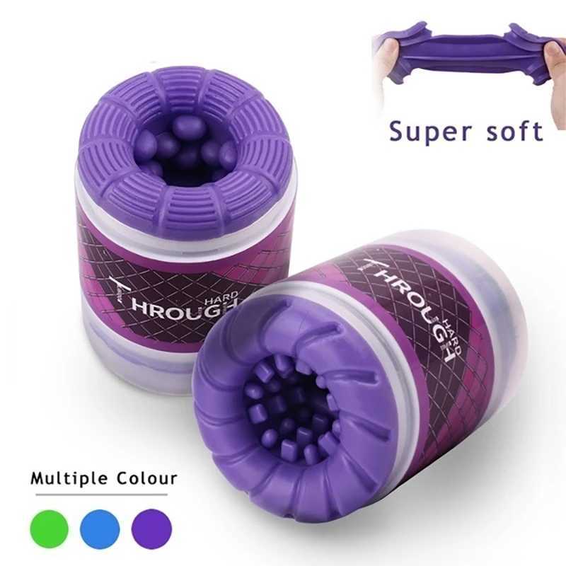 Oral sex male Masturbator Cup artificial vagina dual channel sex toy for male pocket cat Glans stimulating adult productXJ250319