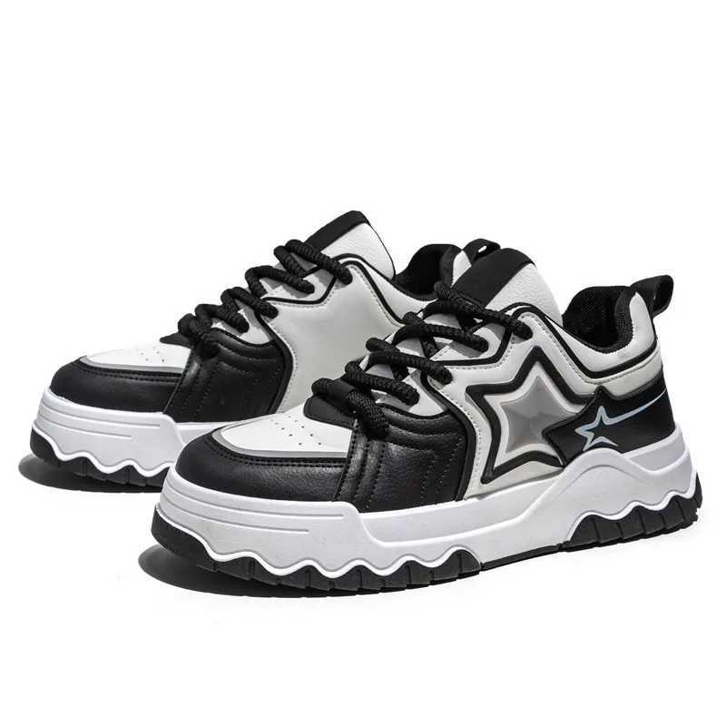 2024 New Hot selling Trend Student Casual Board Shoes Mens Classic Thick Sole Breathable Outdoor Running Sports Shoes Z250319