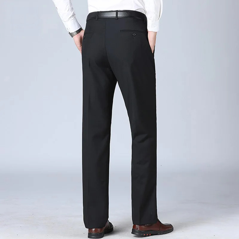 10XL oversized business mens pants loose mens Trouser mens clothing casual formal dress social suit mens elegant work slim pants 250314