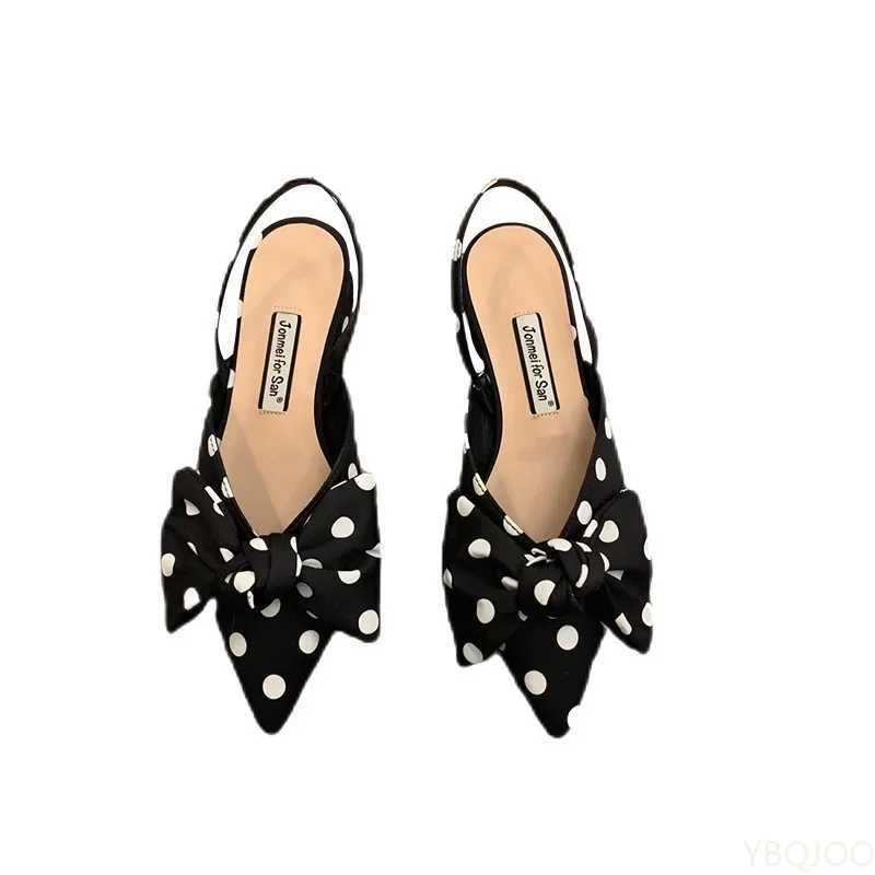 Home>Products>Bow Sandals>Womens 2022 Summer Point Low Heel SandalsXJ250319