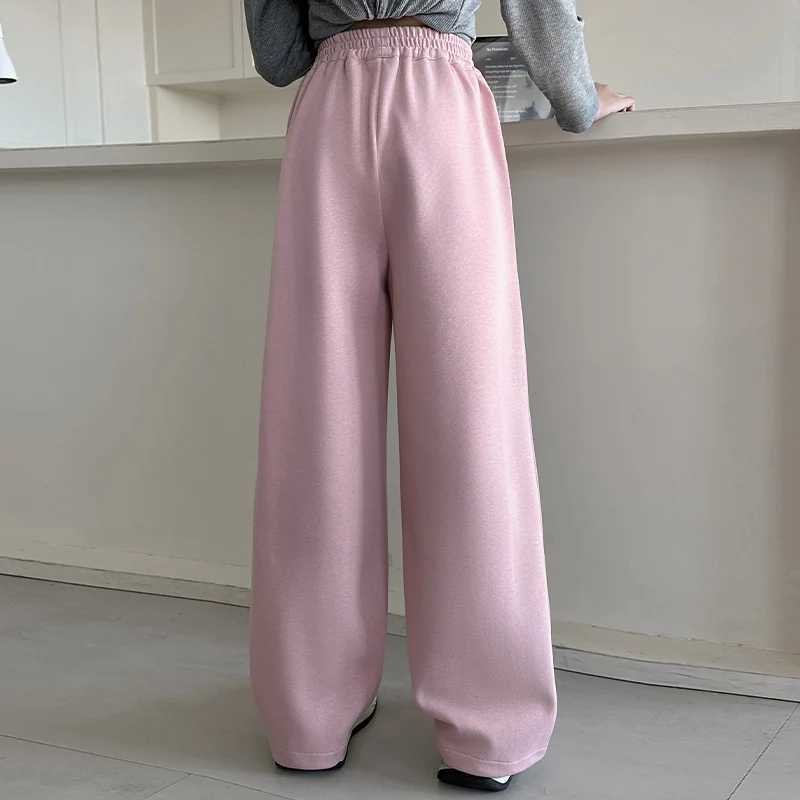 School Child Spring Sports Pants for Girl Casual Cotton Trousers Kids Trendy Sporty Straight Sweatpants 5 6 7 8 9 10 12 14 YT250318