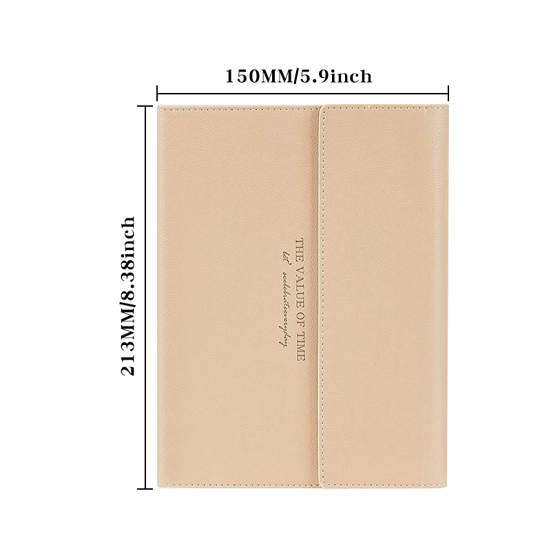 Premium Quality Thickened Tri-Fold Notepad for Work, Exam Preparation, and Daily Notes