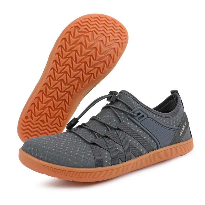 2025 new minimalist men's wide toe barefoot casual women's mesh breathable designer fashionable sports shoes lightweight walking shoes