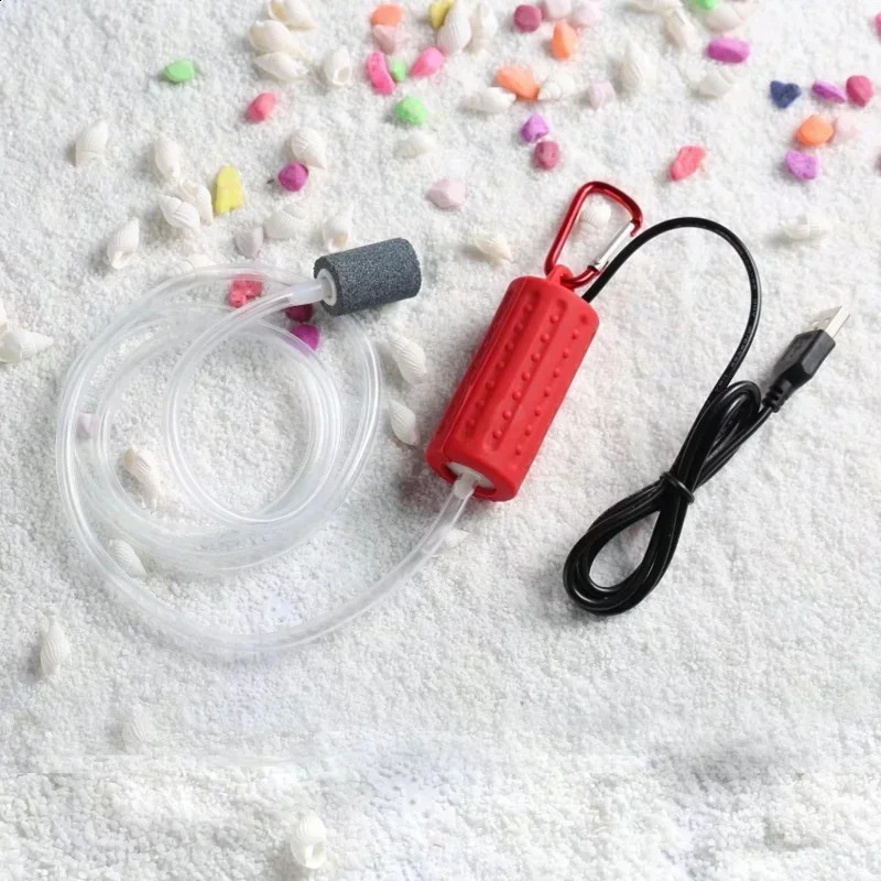 Portable Mini USB Aquarium Oxygen Pump Silent Energy saving Accessories 250318
