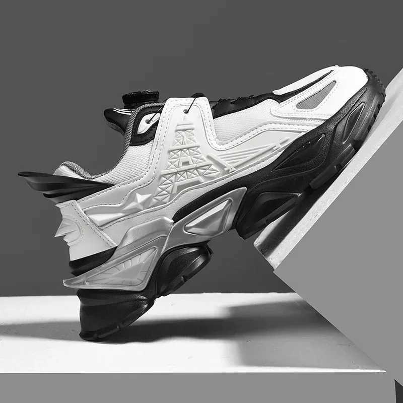 Casual sneakers New comfortable platform street running shoes Mens sneakers Mens fAshion rotary casual shoes Z250319