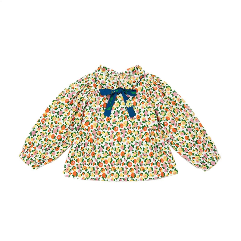 Korean Childrens Pre-Sale Summer Clothing 2025 Baby Girls Cotton Bow Top Shirts Knitwear Sweater Cardigan Skirts Arrival 250319