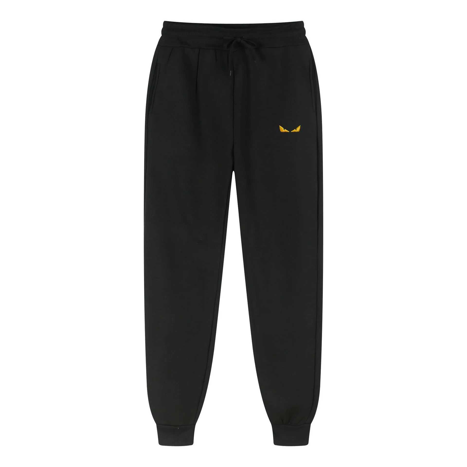 Hot selling sports sweatpants high-quality mens little monster eyes embroidered sweatpants high-quality 300g sports pants X250319