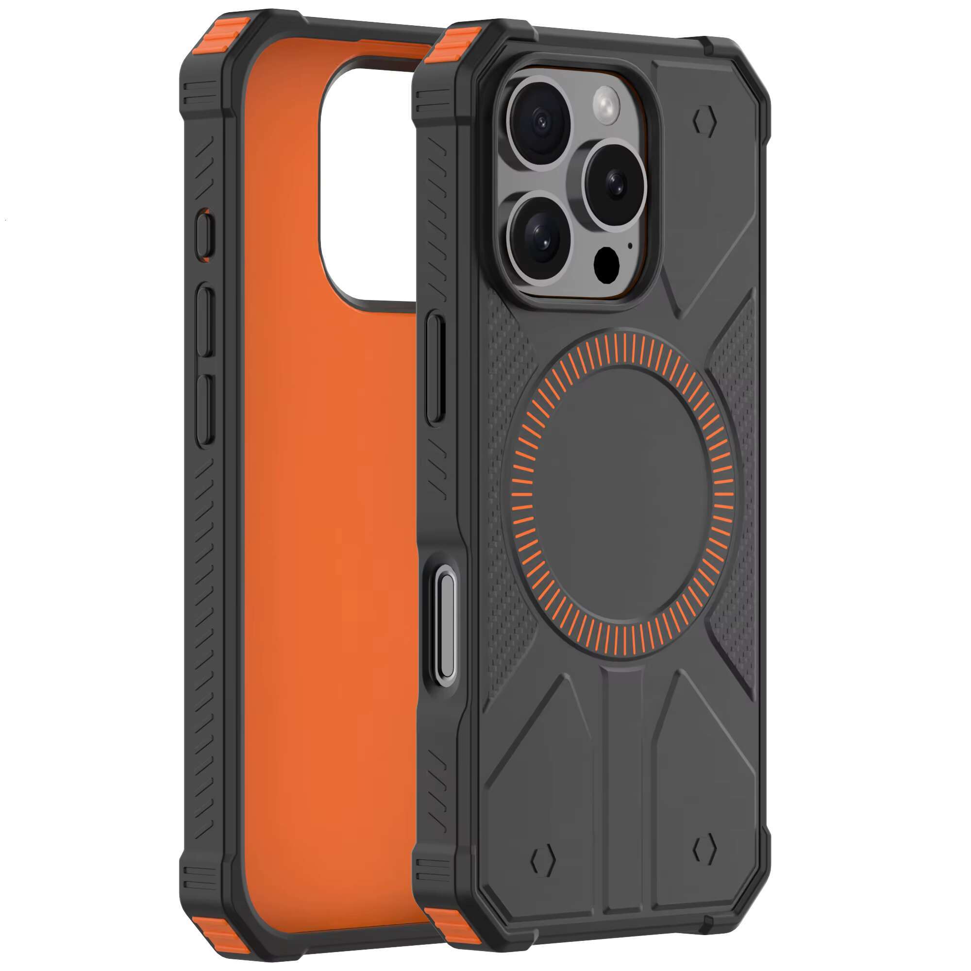 Soonleader 2025 New Covers Design Case Hybrid Shockproof Tough Amor Impact Red Mobile Phone Shell for Iphone 16