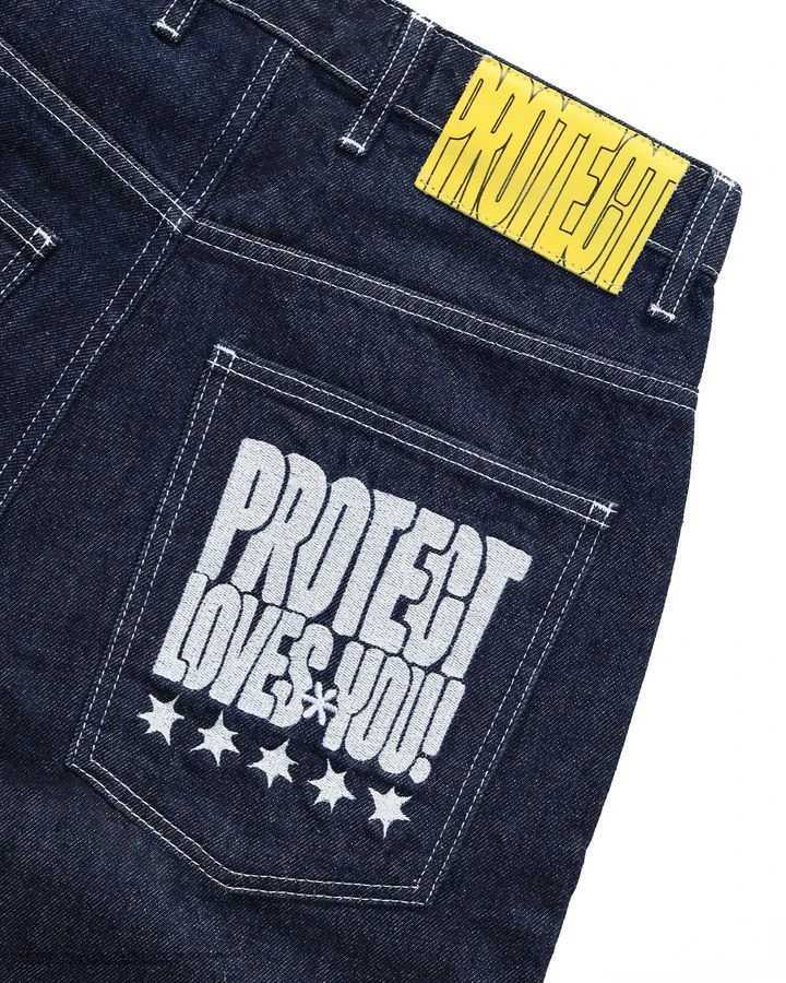 Y2k Shorts Harajuku Hip Hop Denim Embroidery Graphics Baggy Gym Shorts Men Women 2023 Summer New Gothic Men Basketball Shorts W250319